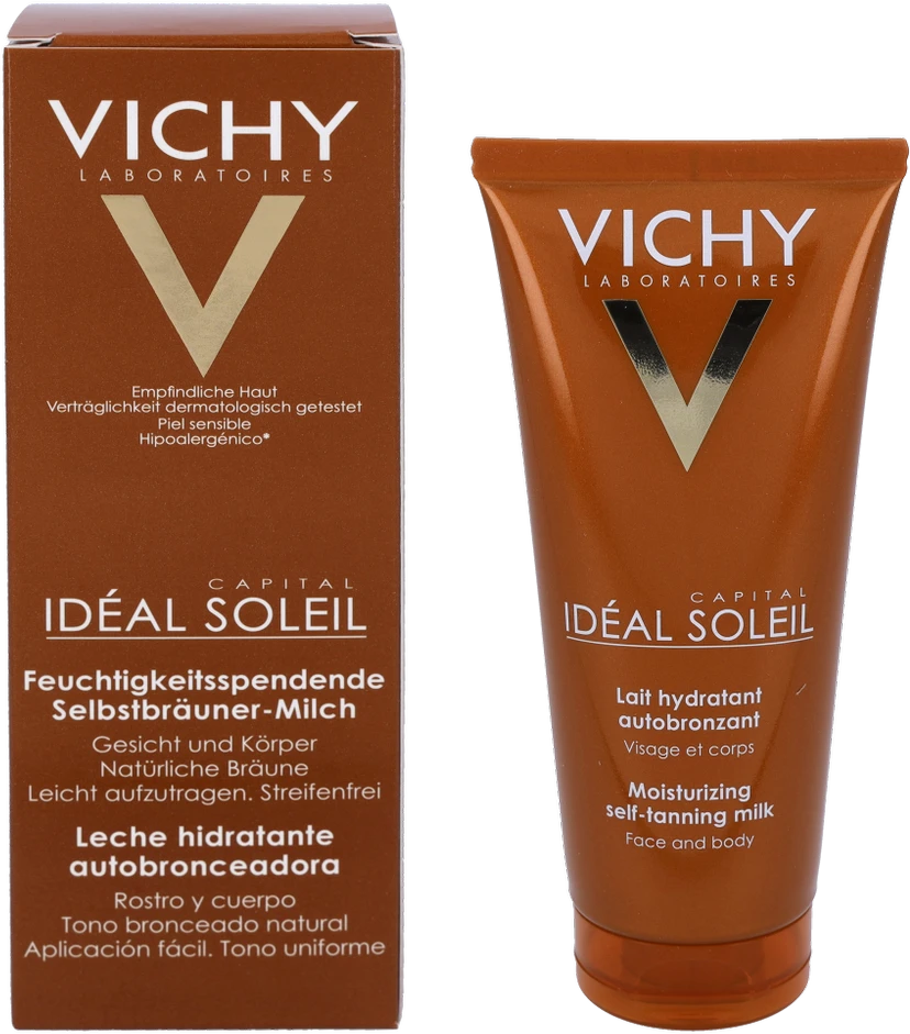 "Vichy Idéal Soleil" savaiminio įdegio pienelis 100ml