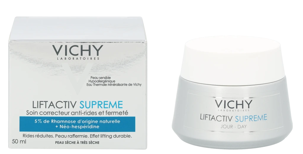 "Vichy Liftactiv Supreme" dieninis kremas sausai odai 50ml