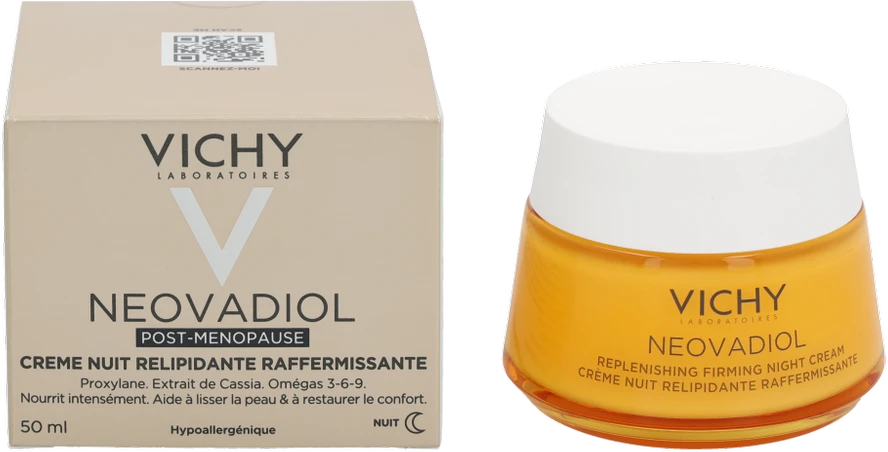 "Vichy Neovadiol Post-Menopause" stangrinamasis ir atkuriamasis naktinis kremas 50ml
