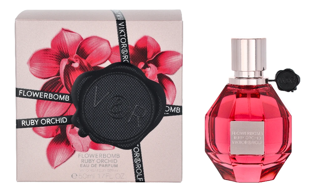 Viktor & Rolf Flowerbomb Ruby Orchid EDP parfumuotas vanduo moterims, 50 ml