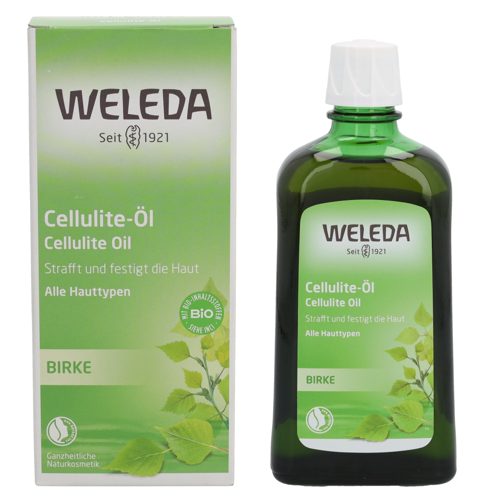 Weleda beržo celiulito aliejus nuo celiulito ir strijų moterims, 200 ml