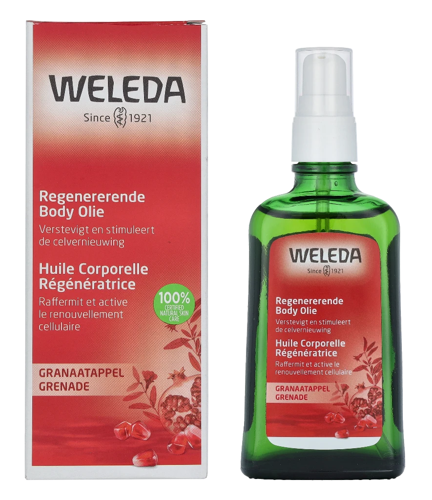 "Weleda" granatų regeneruojantis kūno aliejus 100ml