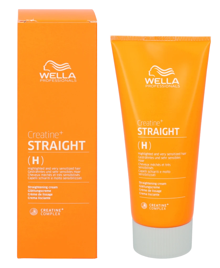 "Wella Wp Crea Straight H-S Base" Bazė ilgalaikiam tiesinimui 200ml