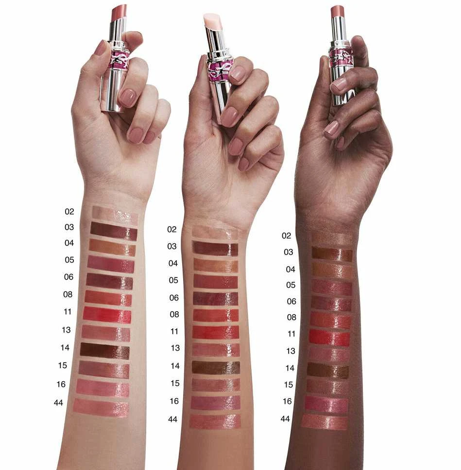 Yves Saint Laurent Candy Glaze Lip Gloss Stick Lūpų balzamas ir blizgis viename, 3.2 g | spalva: 5 Pink Satisfaction