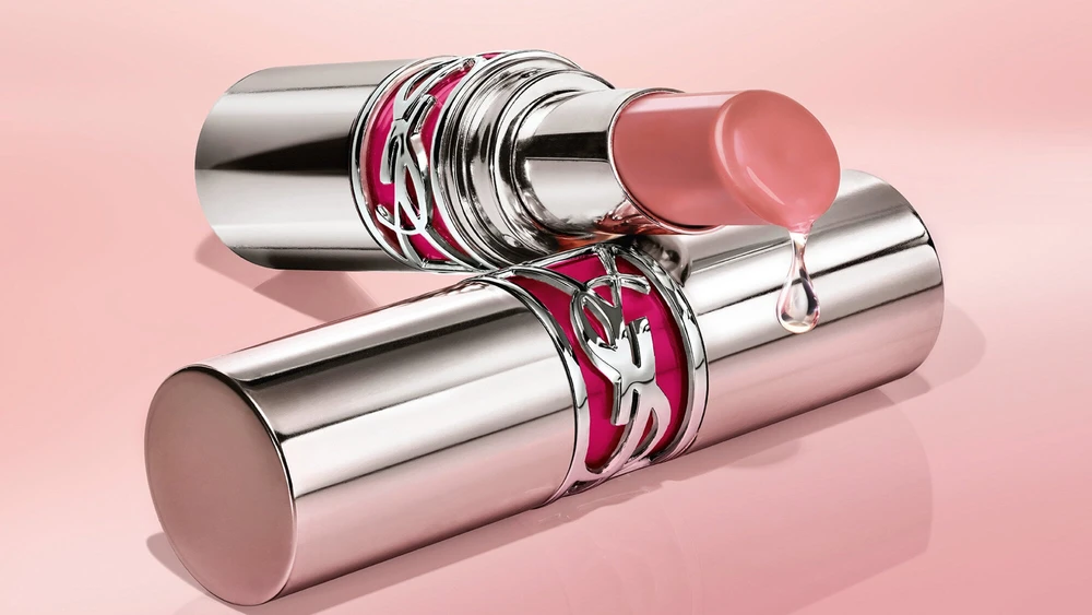 Yves Saint Laurent Loveshine Candy Glaze Lūpų balzamas ir blizgis viename, 3.2 g | Spalva: 12 Coral Excitement