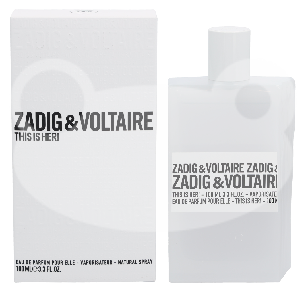 Zadig & Voltaire This Is Her! EDP parfumuotas vanduo moterims, 100 ml