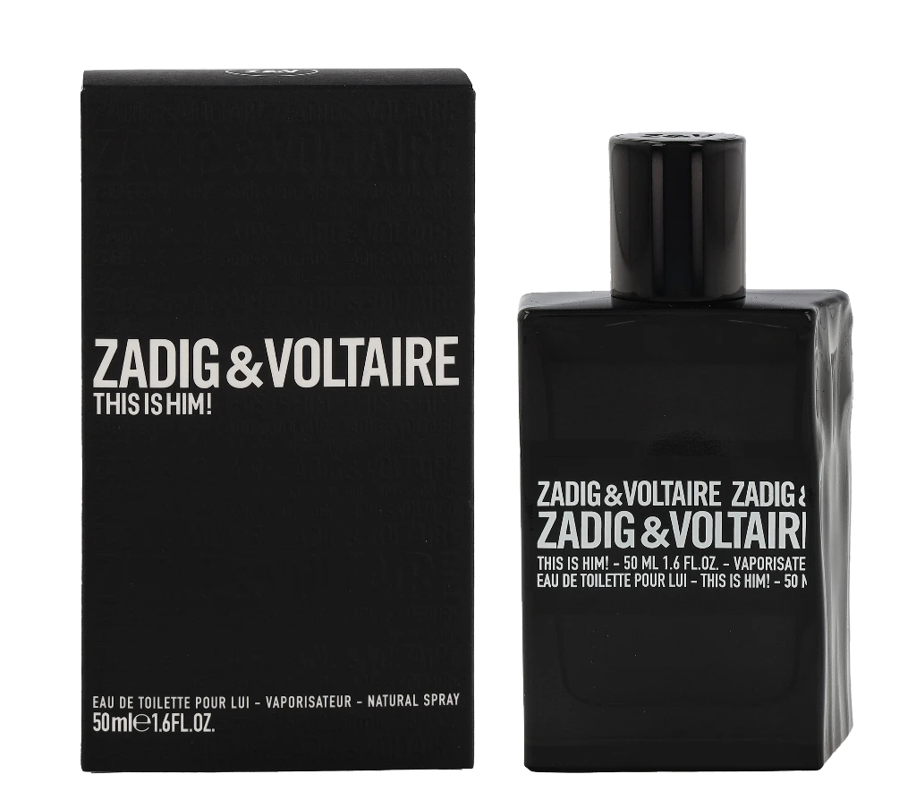 Zadig & Voltaire This Is Him! EDT tualetinis vanduo vyrams, 50 ml