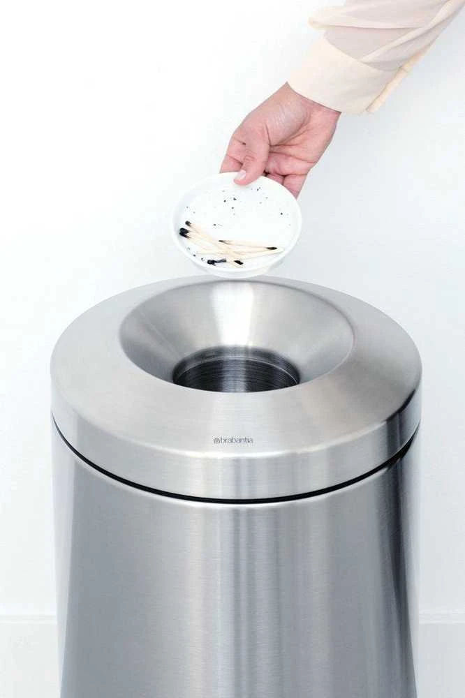 30L Brabantia šiukšlių dėžė - peleninė su automatine apsauga nuo ugnies