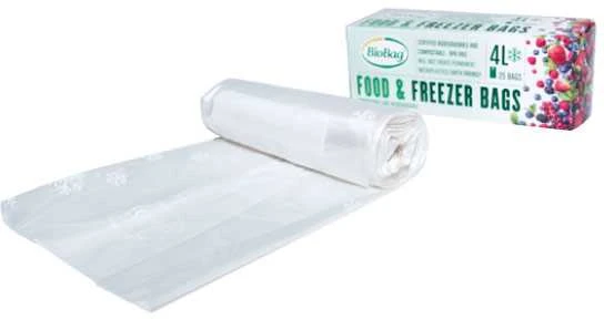 Staples BioBag laikymo ir šaldymo maišeliai 4L (25vnt./rulone)