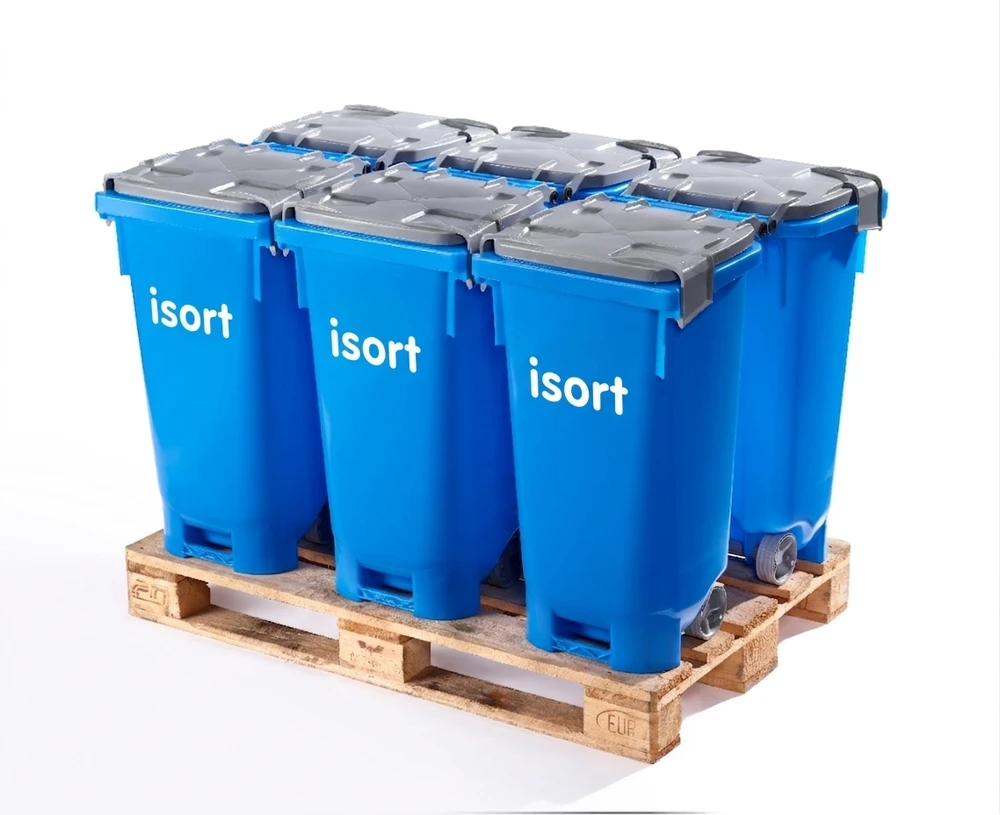 ISORT 60 l konteineris kepimo riebalams, aliejui ir maisto atliekoms