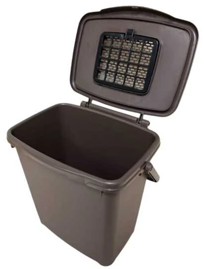 Isort (7 l) šiukšliadėžė su mikrobiologiniu filtru maisto atliekoms + 2 papildomi filtrai