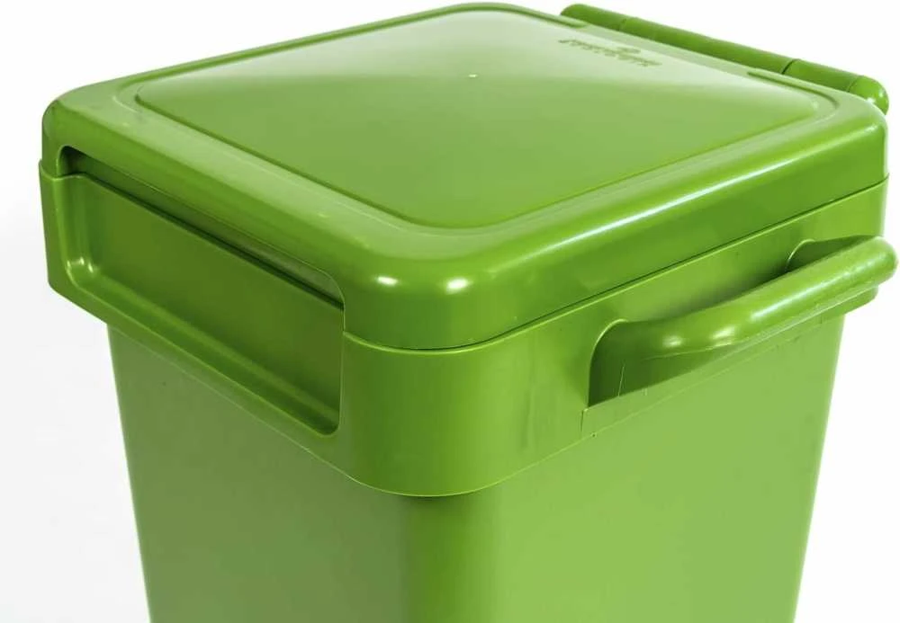 ISORT plastikinė šiukšlių dėžė Napo, 70 l, žalia