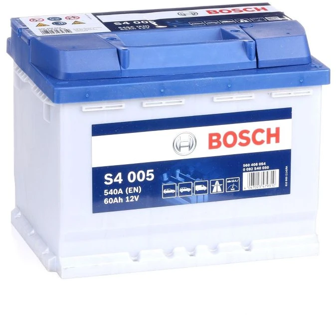 Akumuliatorius Bosch S4, 60 Ah, 540 A, 12 V