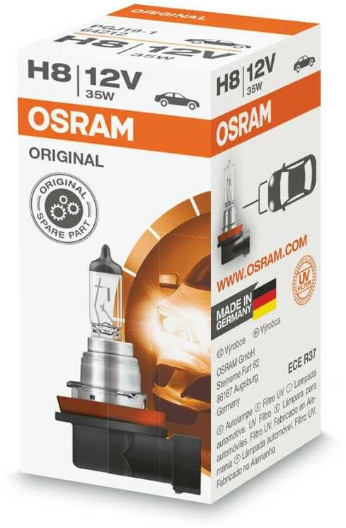 OSRAM Automobilinė lemputė H8 35W 12V PGJ19-1 1vnt