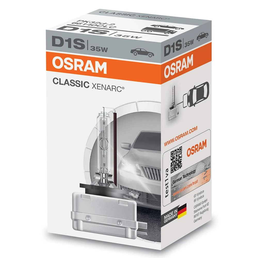 Lemputė Osram Classic Xenarc D1S