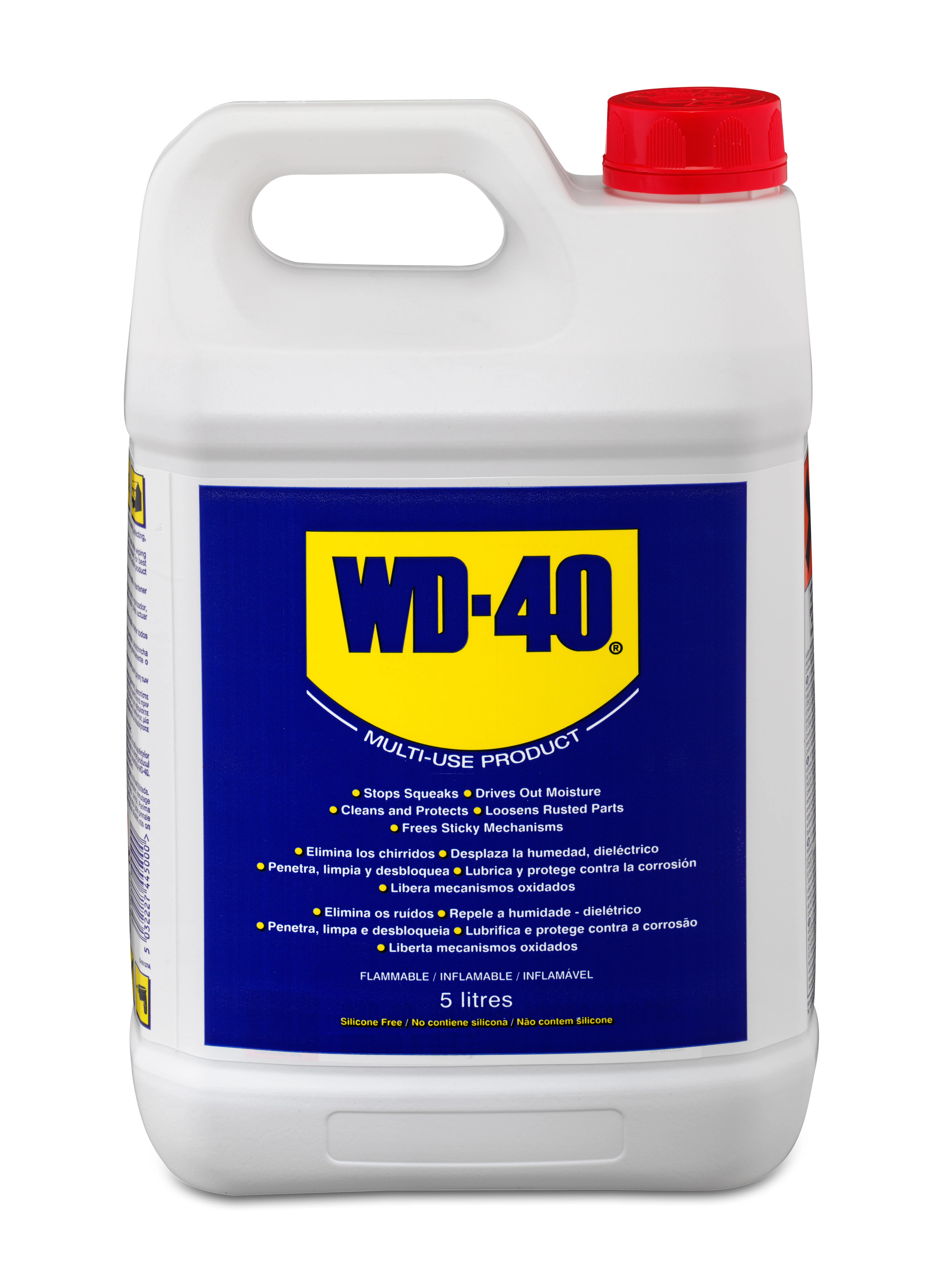 WD-40 tepalas 5 litrų talpoje