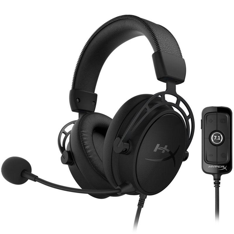 Žaidimų ausinės HyperX Cloud Alpha S (Blackout) | Varle.lt