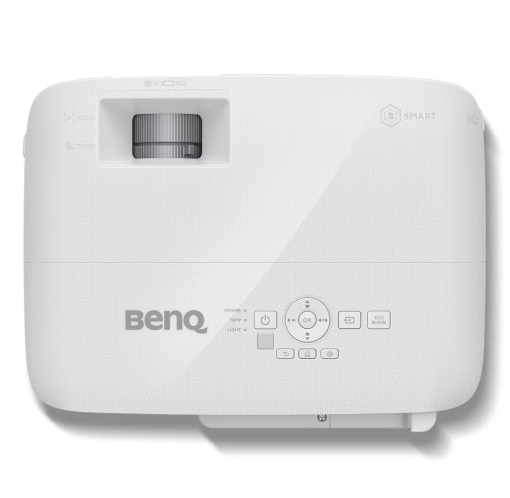 Belaidis išmanusis projektorius su Android Benq EH600 - WXGA / 1920x1080 / 16:9 / 3500Lm / 10000:1 / HDMI / VGA / USB / Baltas
