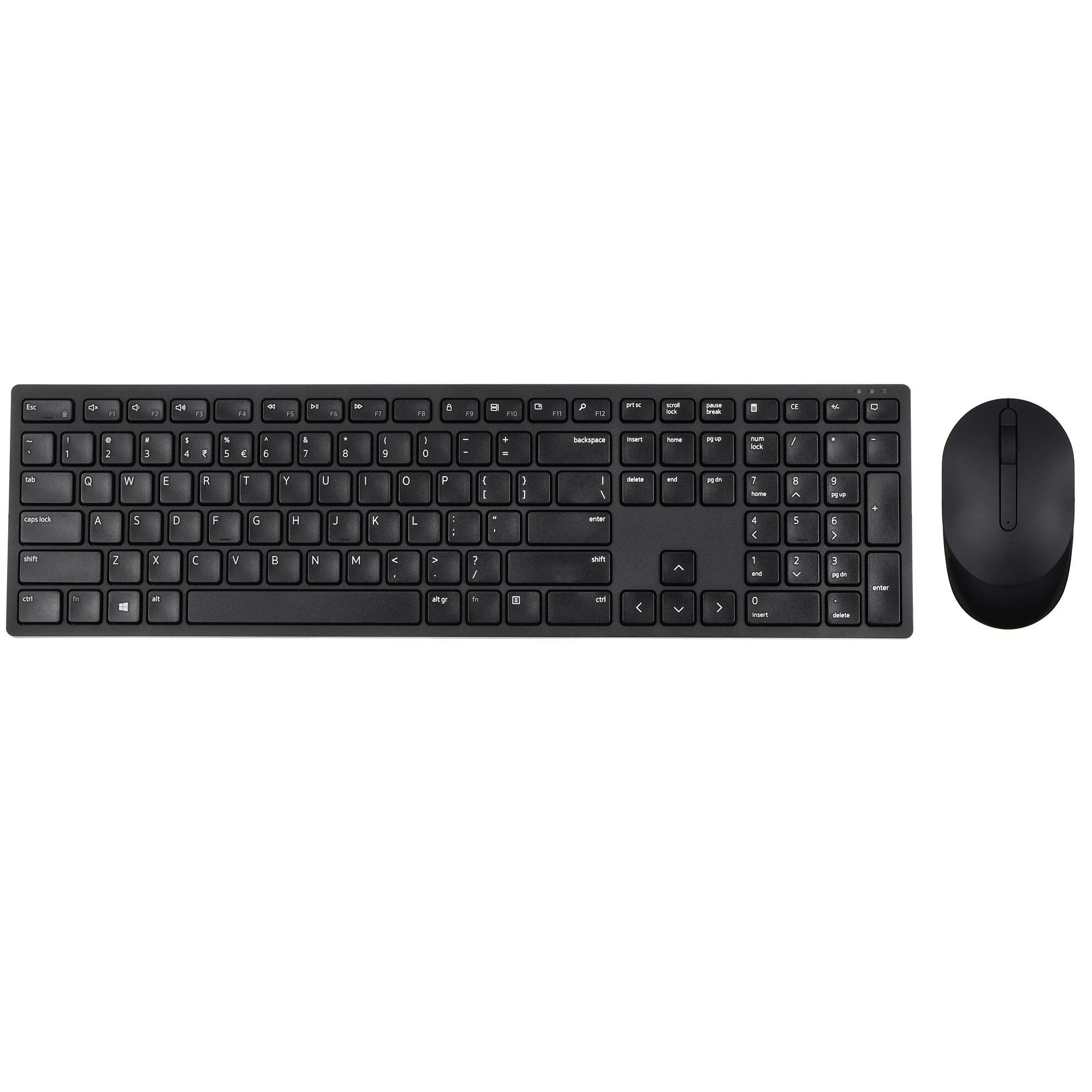 Belaidė klaviatūra ir pelė Dell KM5221W, US išdėstymas (QWERTY)