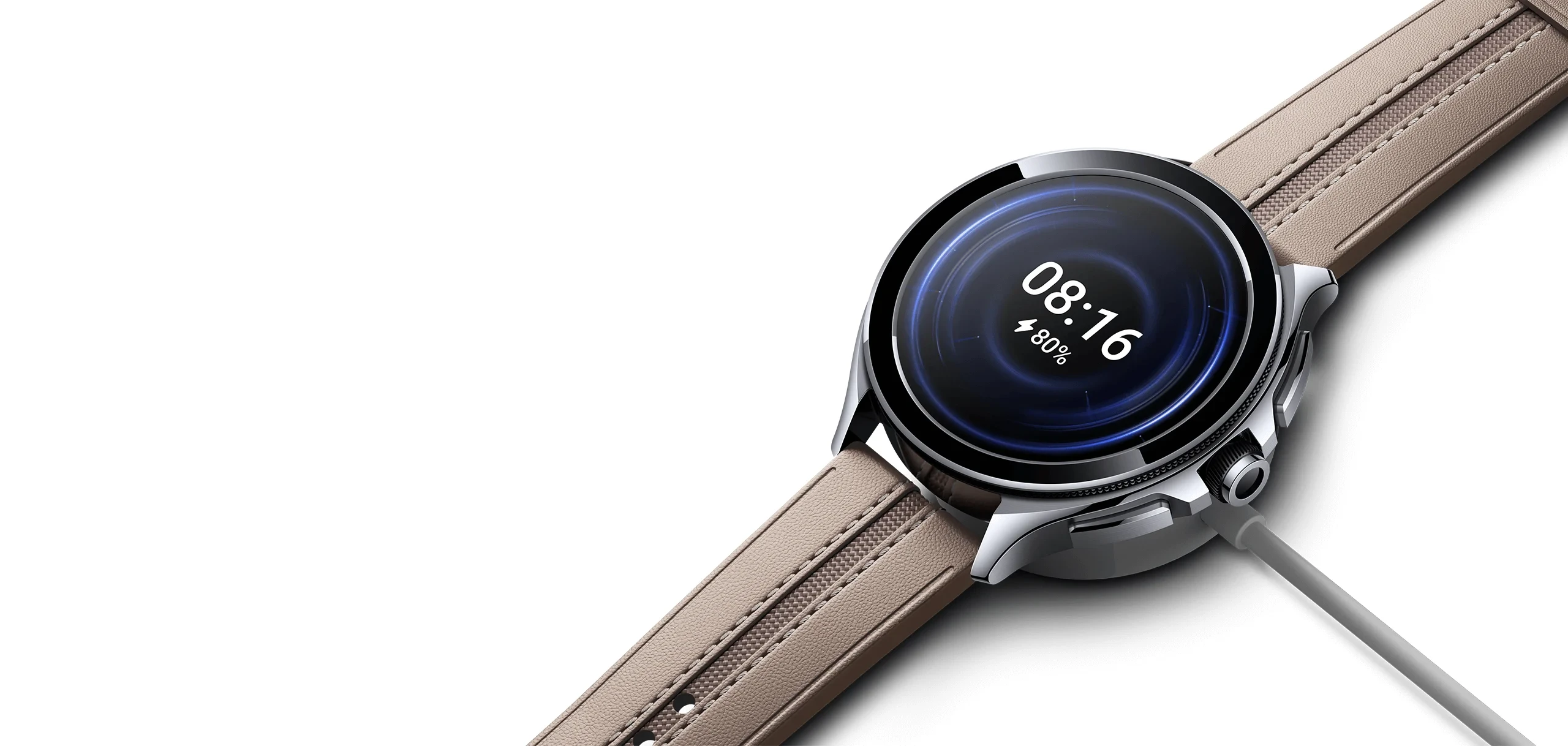 Išmanusis laikrodis Xiaomi Watch 2 Pro BT, Juodos spalvos nerūdijančio plieno korpusas su juodos spalvos silikoniniu dirželiu aprašymas - Prekės nuotrauka