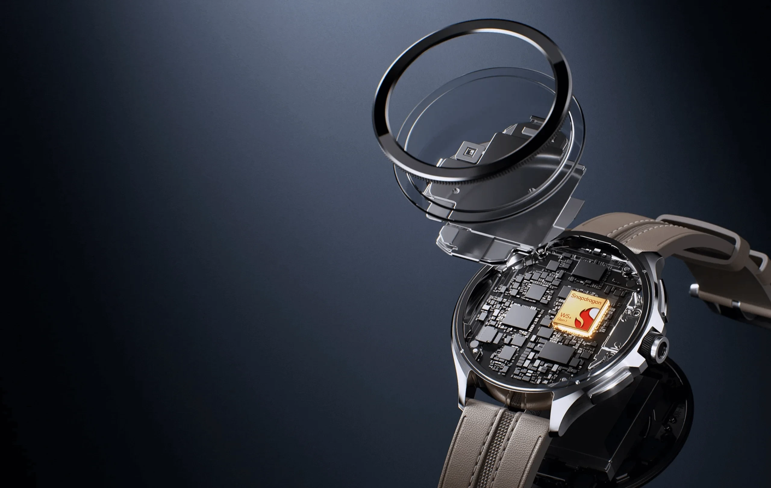 Išmanusis laikrodis Xiaomi Watch 2 Pro BT, Juodos spalvos nerūdijančio plieno korpusas su juodos spalvos silikoniniu dirželiu aprašymas - Prekės nuotrauka