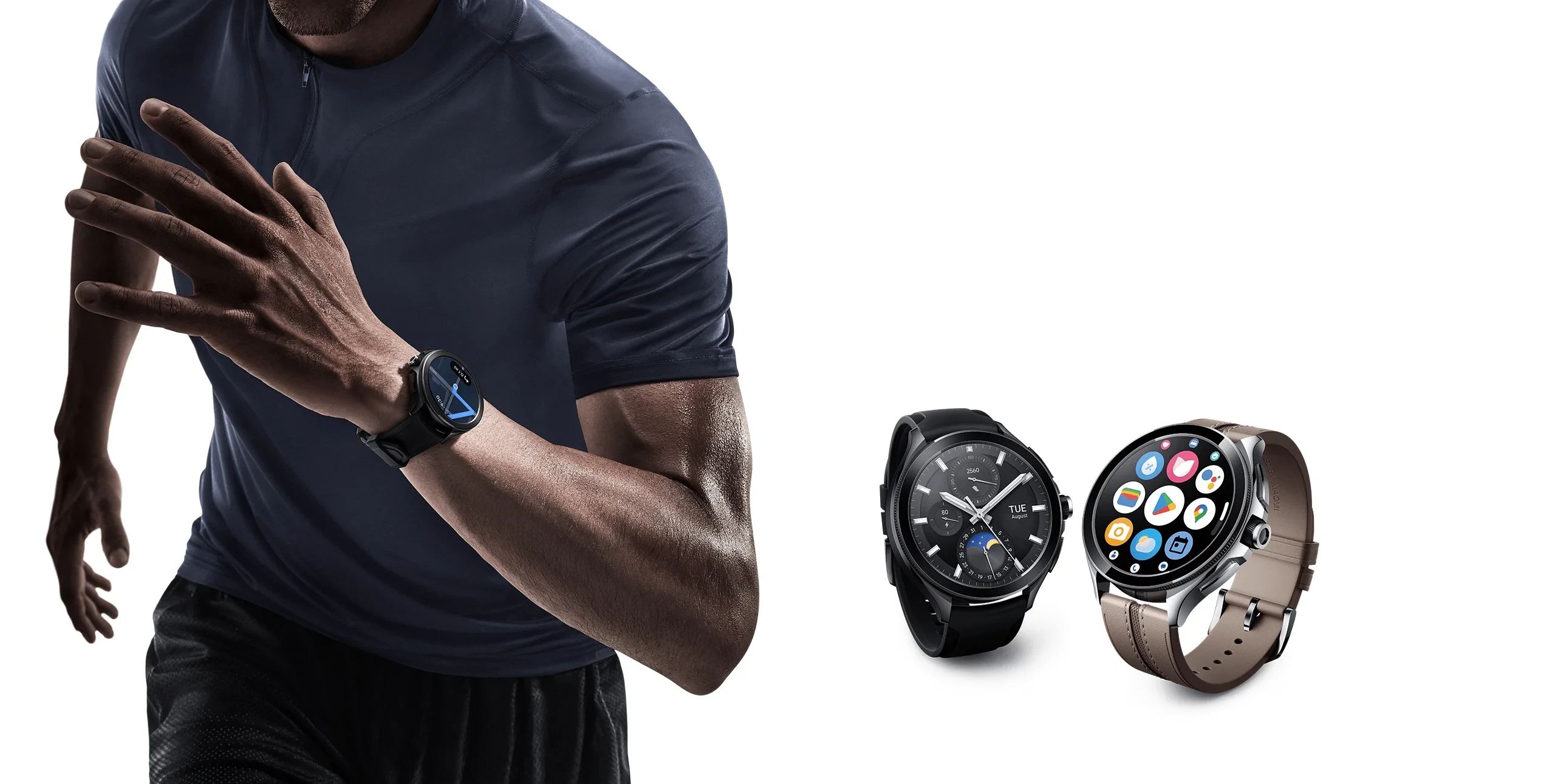 Išmanusis laikrodis Xiaomi Watch 2 Pro BT, Juodos spalvos nerūdijančio plieno korpusas su juodos spalvos silikoniniu dirželiu aprašymas - Prekės nuotrauka