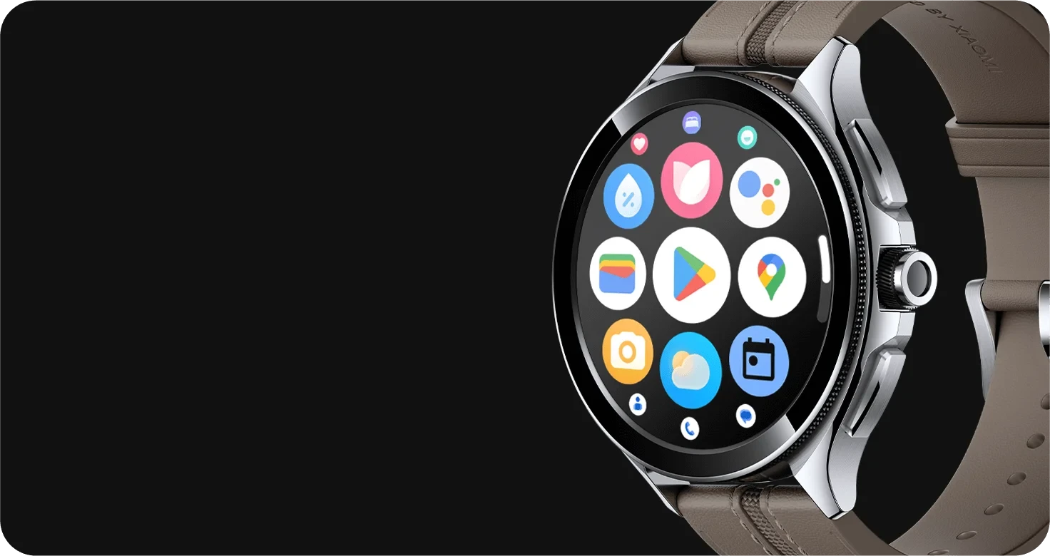 Išmanusis laikrodis Xiaomi Watch 2 Pro BT, Juodos spalvos nerūdijančio plieno korpusas su juodos spalvos silikoniniu dirželiu aprašymas - Prekės nuotrauka