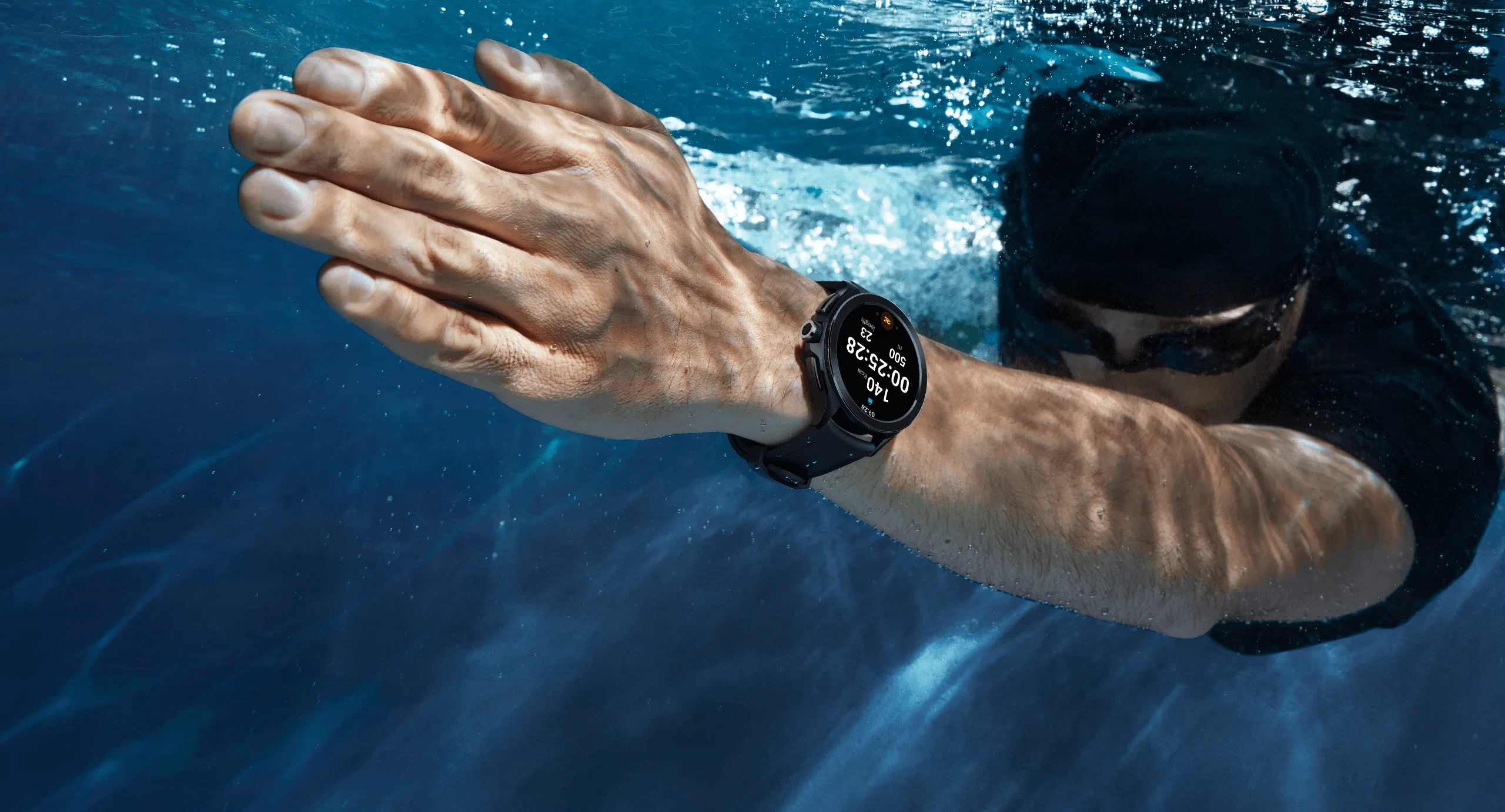 Išmanusis laikrodis Xiaomi Watch 2 Pro BT, Juodos spalvos nerūdijančio plieno korpusas su juodos spalvos silikoniniu dirželiu aprašymas - Prekės nuotrauka
