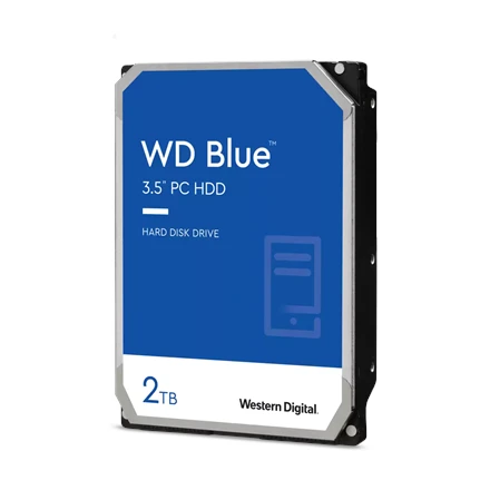 Sandisk Western Digital | Kietasis diskas | Mėlyna WD20EZBX | 7200 RPM | 2000 GB