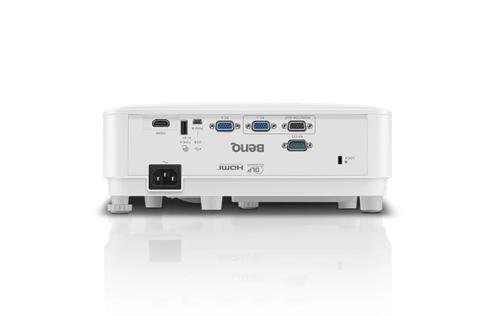 Interaktyvus verslo XGA mažo nuotolio projektorius BenQ MX808STH - XGA / 1024x768 / 4:3 / 3600Lm / 20000:1 / HDMI / VGA / USB / Baltas