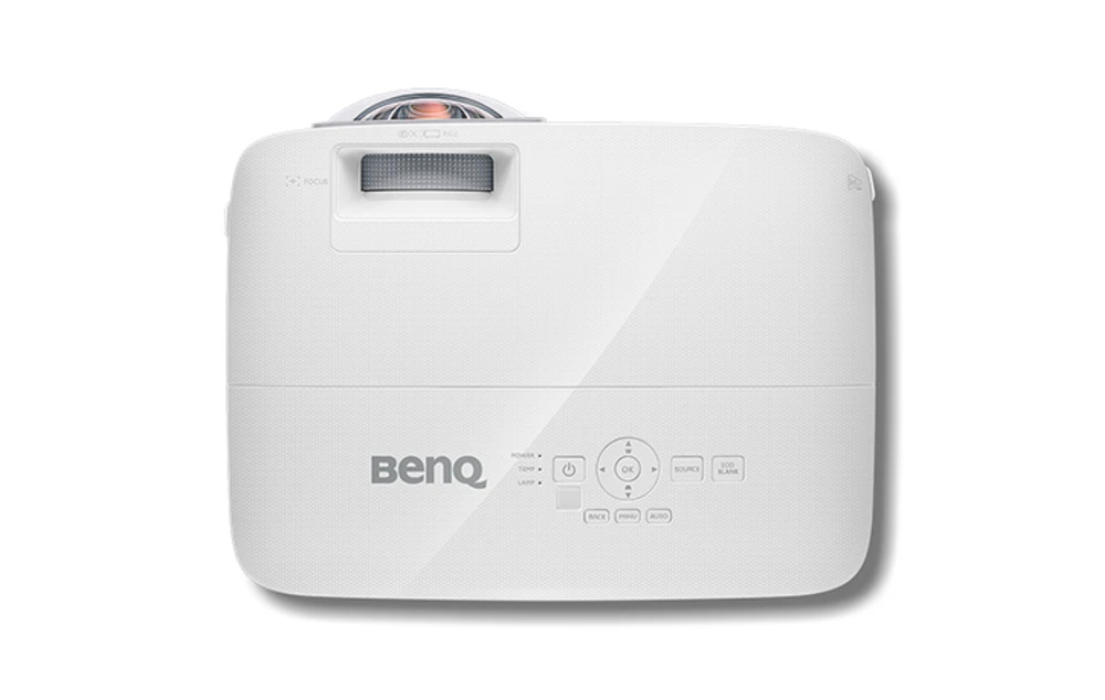 Interaktyvus verslo XGA mažo nuotolio projektorius BenQ MX808STH - XGA / 1024x768 / 4:3 / 3600Lm / 20000:1 / HDMI / VGA / USB / Baltas