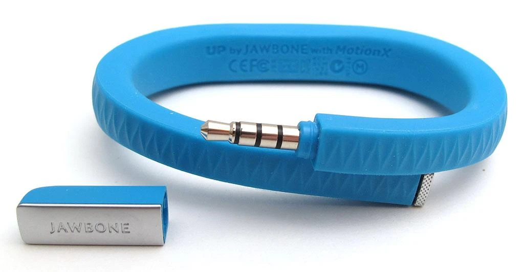 Išmanioji apyrankė Jawbone Up, L dydžio, Žydros spalvos