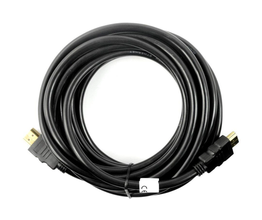 Juodas HDMI laidas 5m ritėje