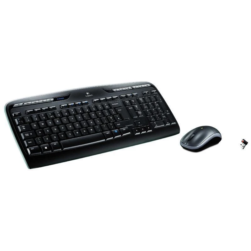 Belaidis klaviatūros ir pelės rinkinys Logitech MK330, US išdėstymas