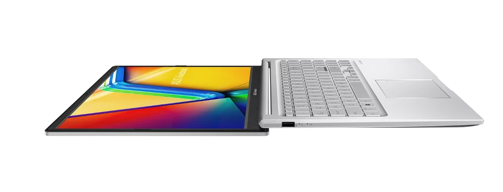 Nešiojamas kompiuteris ASUS Vivobook 15 X1504 - 15.6" Full HD 1920x1080 Matinis ekranas / Intel i5-1334U iki 4.6GHz (10 branduolių) / 16GB DDR4 / 512GB SSD M.2 NVMe PCIe 3.0 / Intel UHD Graphics / WiFi 6E + Bluetooth 5.3 / HDMI / USB Type-C / USB 3.2 / SonicMaster garso sistema / Windows 11 Pro + DOVANA Belaidė pelė (Pažeista pakuotė)
