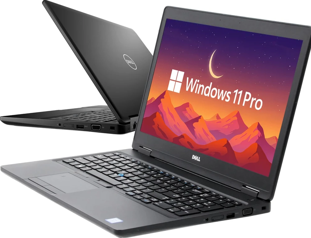 Nešiojamas kompiuteris Dell Latitude 5590 - 15.6" Full HD 1920x1080 WVA matinis ekranas / Intel i5-8250U iki 3.4GHz (4 branduoliai) / 16GB DDR4 / 256GB SSD / Intel UHD Graphics 620 / WIFI 5 + Bluetooth / HDMI / VGA / USB Type-C su vaizdo perdavimu / RJ45 / Trackpoint / Smart Card / Šviečianti klaviatūra / Windows 11 Pro + DOVANA Riva dėklas (Atnaujinta)