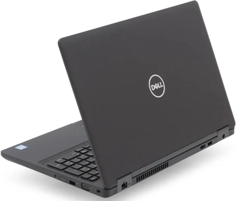 Nešiojamas kompiuteris Dell Latitude 5590 - 15.6" Full HD 1920x1080 WVA matinis ekranas / Intel i5-8250U iki 3.4GHz (4 branduoliai) / 16GB DDR4 / 256GB SSD / Intel UHD Graphics 620 / WIFI 5 + Bluetooth / HDMI / VGA / USB Type-C su vaizdo perdavimu / RJ45 / Trackpoint / Smart Card / Šviečianti klaviatūra / Windows 11 Pro + DOVANA Riva dėklas (Atnaujinta)