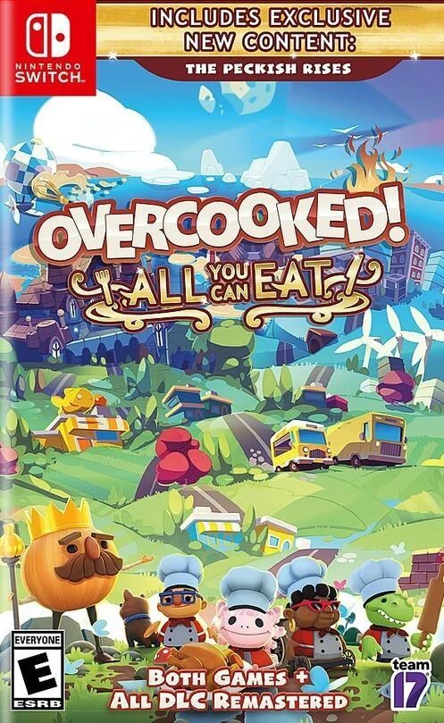 Team17 Overcooked: Viskas, ką galite valgyti