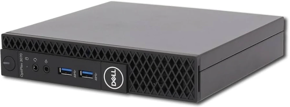 Dell Optiplex 3070 Micro priekinis korpuso vaizdas