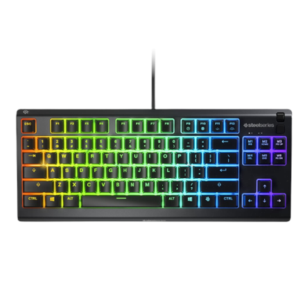 Žaidimų klaviatūra SteelSeries Apex 3 TKL, Nordic kalba, Juodos spalvos