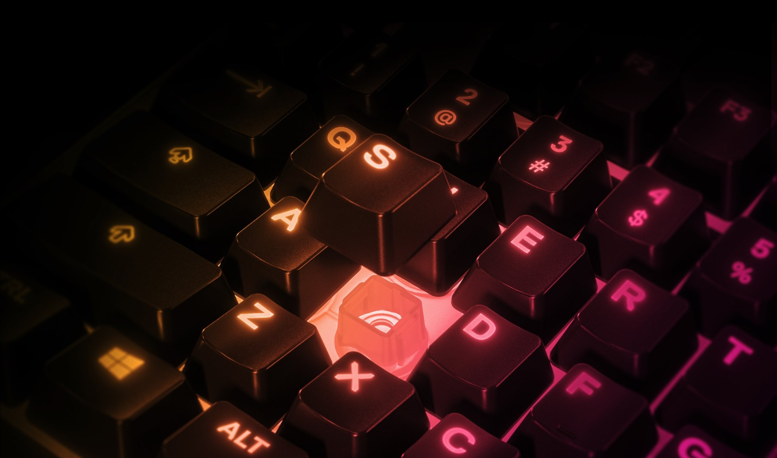 Žaidimų klaviatūra SteelSeries Apex 3 TKL, Nordic kalba, Juodos spalvos