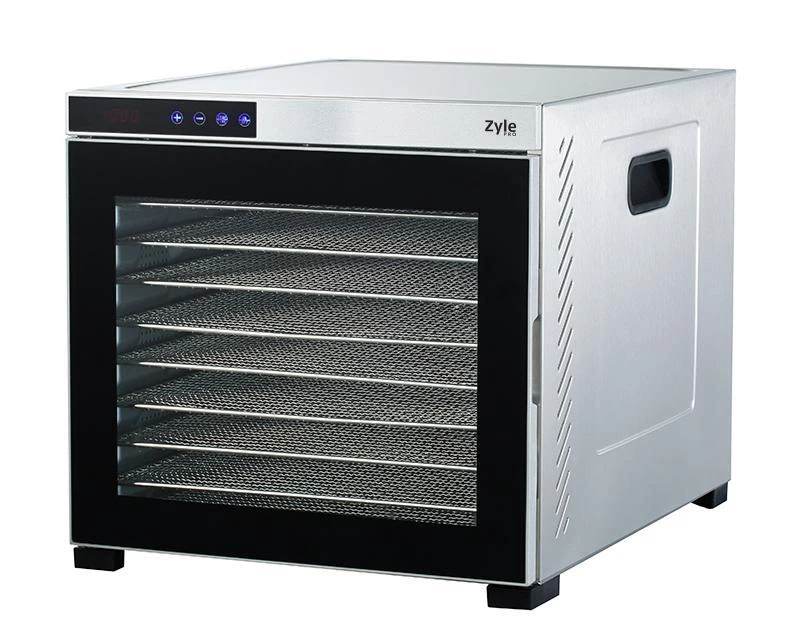Profesionali vaisių džiovyklė Zyle ZYPROMAX, 10 padėklų, 1100 W