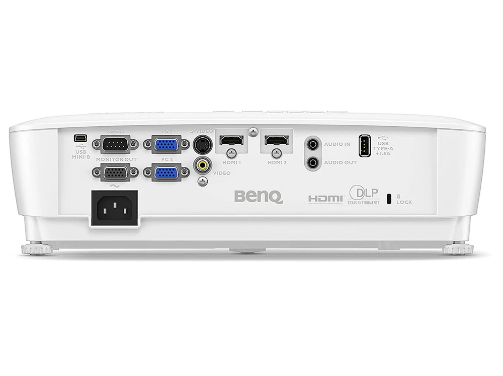 Verslo projektorius Benq MH536 - WXGA / 1920x1080 / 16:10 / 3800Lm / 20000:1 / HDMI / VGA / USB / Baltas