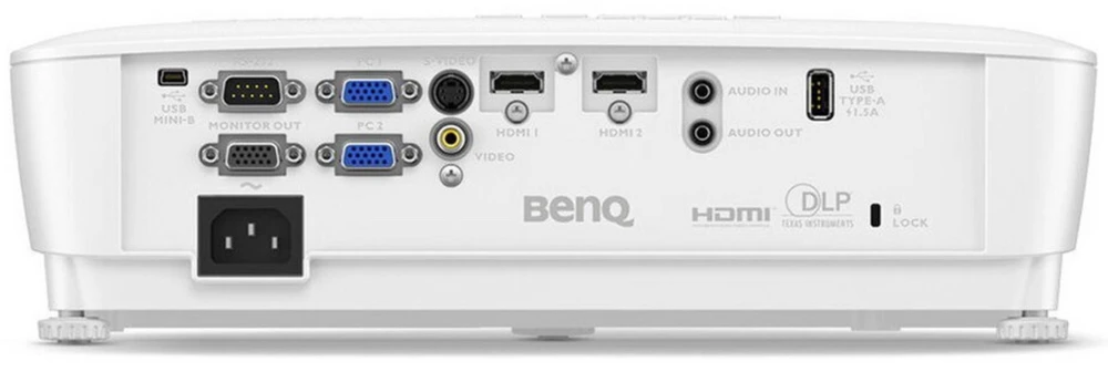Verslo Projektorius Benq MW536 - WXGA / 1280x800 / 16:10 / 4000Lm / 20000:1 / HDMI / VGA / USB / Baltas (Pažeista pakuotė)