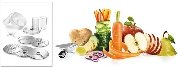 Virtuvinių kombainų priedas Bosch MUZ5VL1 VeggieLove Set