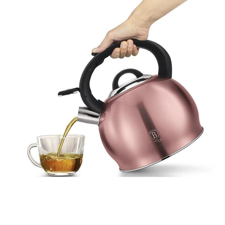 Plieninis virdulys 3,0 l BERLINGER HAUS I-ROSE BH-1077 aprašymas - Prekės nuotrauka