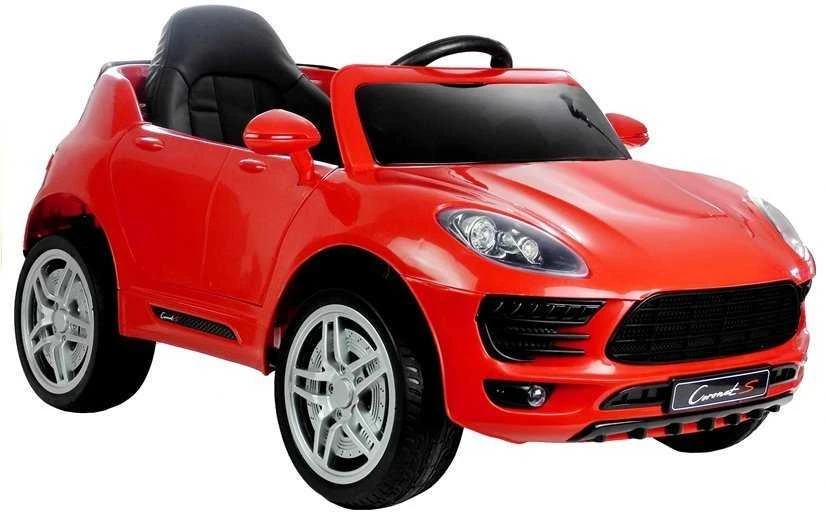 Lean Cars Akumuliatorinis automobilis vaikams „Coronet S“, raudonos spalvos aprašymas - Prekės nuotrauka
