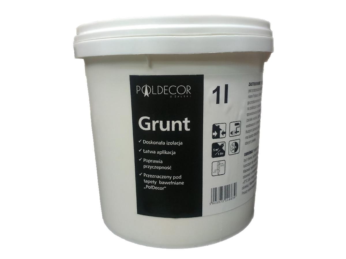 Gruntas skystiems tapetams POLDECOR, 1L, išeiga 1L/10m²