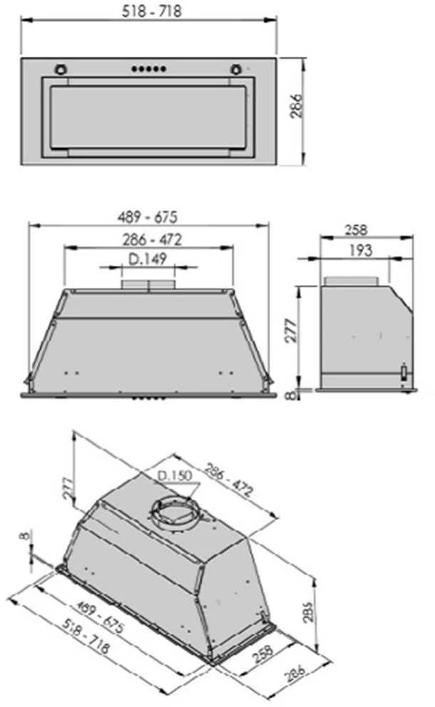 Gartraukis Allenzi CH 60 Baltas