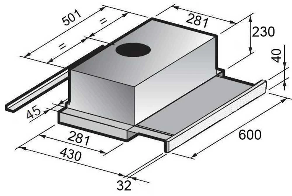 Gartraukis Allenzi S4 60 Juodas PLUS
